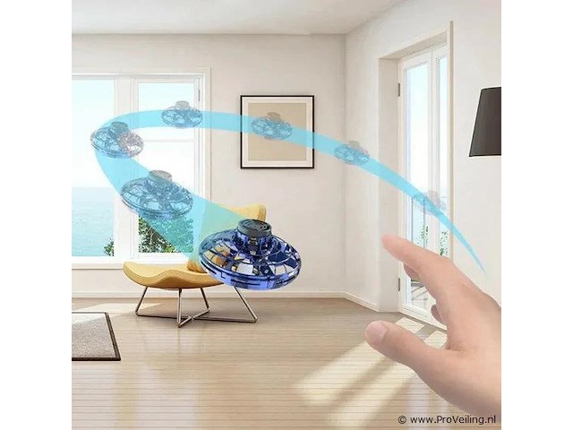 1x boemerang ufo - rood - afbeelding 1 van  3