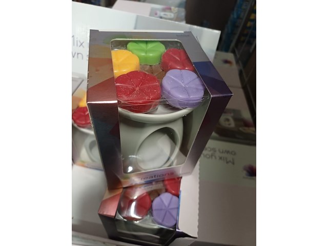 1x bolsius aromatic creations geurchips startset keramiek wit - afbeelding 3 van  7