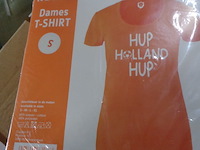 1x dames t-shirt hup holland hup oranje maat s - afbeelding 1 van  3