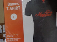 1x dames t-shirt zwart majesteit maat l - afbeelding 3 van  3