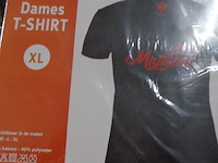1x dames t-shirt zwart majesteit maat xl - afbeelding 1 van  3