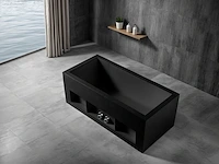 1x design bad - mat zwart - 170x80x63,5cm -... - afbeelding 2 van  4
