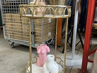 1x design stoel, 2x bijzettafel, diverse decoratie/accessoires - afbeelding 8 van  15