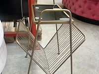 1x design stoel, 2x bijzettafel, diverse decoratie/accessoires - afbeelding 12 van  15