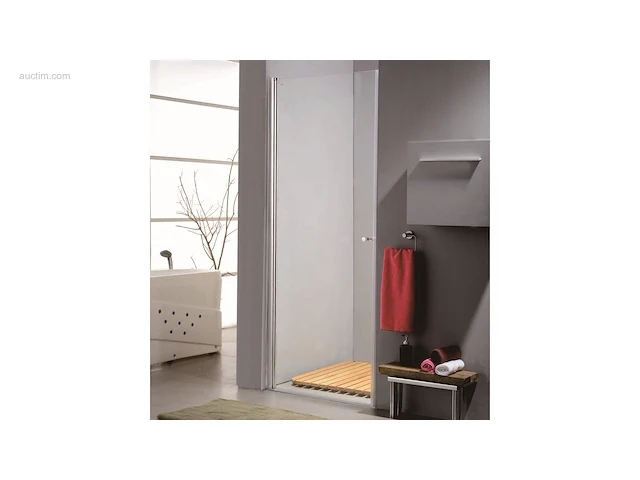 1x douchedeur - 100x190cm - ce - nano coating - afbeelding 1 van  2