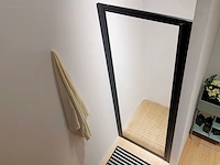 1x douchedeur - 94-100x190cm - mat zwart - ce -... - afbeelding 2 van  5