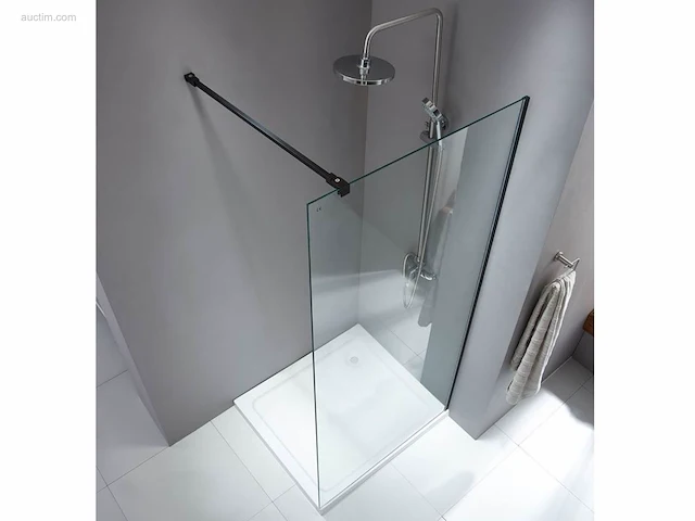 1x douchewand - 100x200cm - ce - nano coating - afbeelding 2 van  4