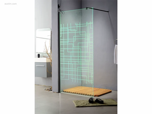 1x douchewand - 100x200cm - led verlichting -... - afbeelding 4 van  11