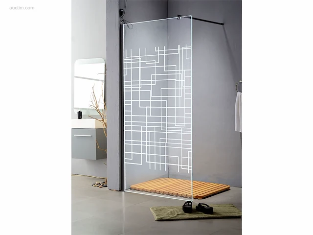 1x douchewand - 120x200cm - led verlichting -... - afbeelding 6 van  12