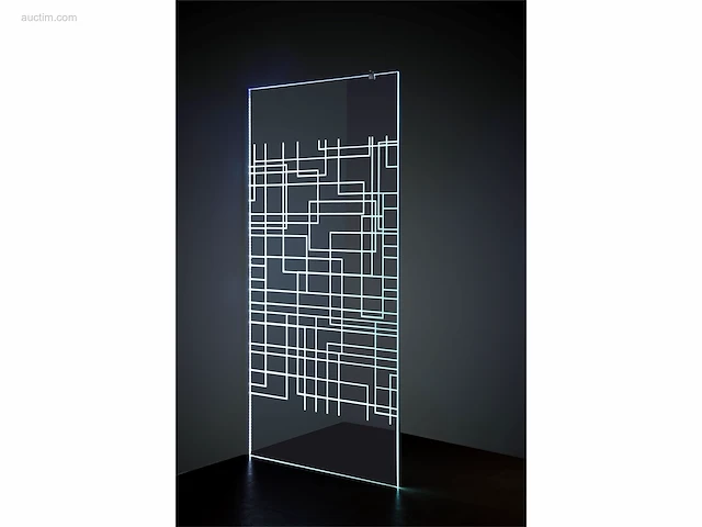 1x douchewand - 120x200cm - led verlichting -... - afbeelding 7 van  12