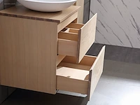 1x eikenhout - 60cm - spiegel - afbeelding 3 van  5