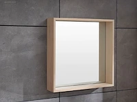 1x eikenhout - 60cm - spiegel - afbeelding 5 van  5