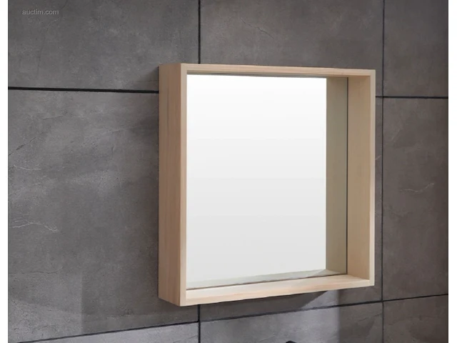 1x eikenhout - 60cm - spiegel - afbeelding 5 van  5