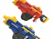 1x elektrisch waterpistool voor kinderen met 680ml capaciteit - blauw - afbeelding 2 van  3