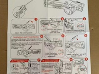 1x elektrische waterpistool 800ml - afbeelding 2 van  3