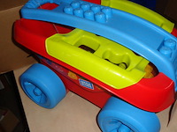 1x fisher price mega bloks wagen - afbeelding 4 van  5