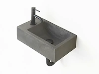 1x fontein - waskom - beton - dusk grey