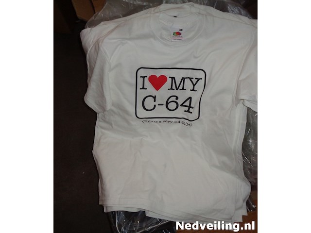 1x fruit of the loom wit t-shirt maat l - afbeelding 1 van  3