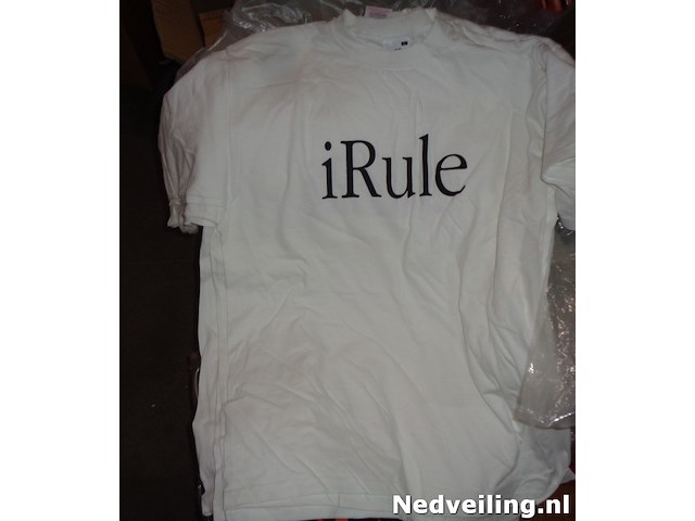1x fruit of the loom wit t-shirt maat l - afbeelding 1 van  3