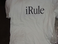 1x fruit of the loom wit t-shirt maat l