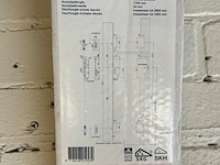 1x geleidingsprofiel, 1x meerpuntssluiting, 1x plantenbak vidaxl, hmb, rail&roll - afbeelding 5 van  7