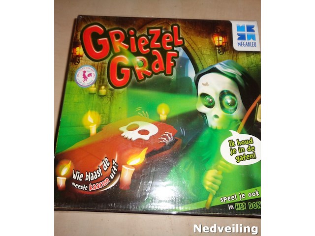 1x griezelgraf spel - afbeelding 2 van  3