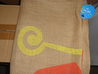 1x grote jute zak sinterklaas - afbeelding 2 van  3
