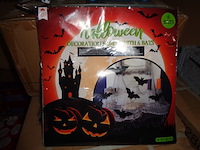 1x halloween decoratie met 6 vleermuizen - afbeelding 3 van  3