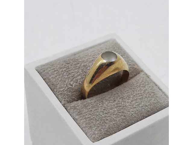 1x heren polshorloge en 1x pinkring, 14 karaats, rosefield - afbeelding 13 van  18