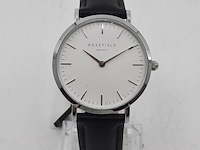 1x heren polshorloge en 1x pinkring, 14 karaats, rosefield - afbeelding 17 van  18