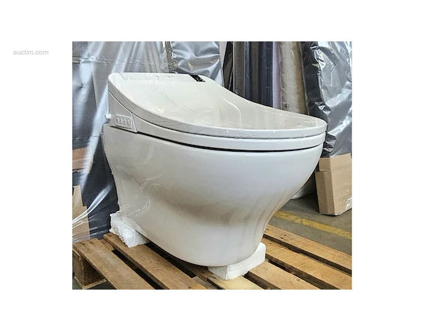 1x intelligente toilet - bidet zitting - wit -... - afbeelding 14 van  24