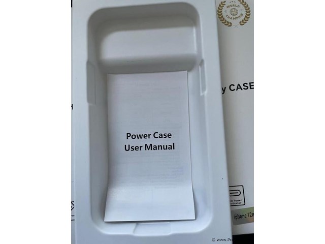 1x iphone 12 mini powerbank hoesje - 6800mah - afbeelding 3 van  5