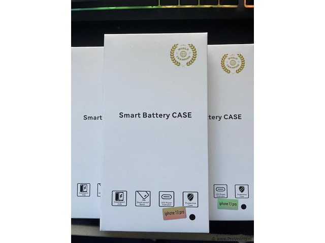 1x iphone 13 pro powerbank hoesje - 6800mah - afbeelding 1 van  4