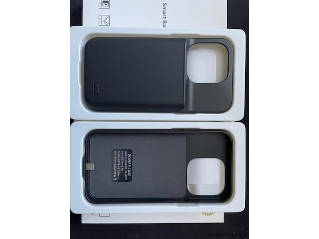 1x iphone 14 pro powerbank hoesje - 6800mah - afbeelding 1 van  3