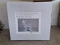 1x kerstverlichting en 1x opblaasfiguur - afbeelding 3 van  4