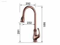 1x keukenkraan - rose gold - uitneembare... - afbeelding 9 van  9