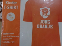 1x kinder t-shirt jong oranje mt 122/128 - afbeelding 3 van  3
