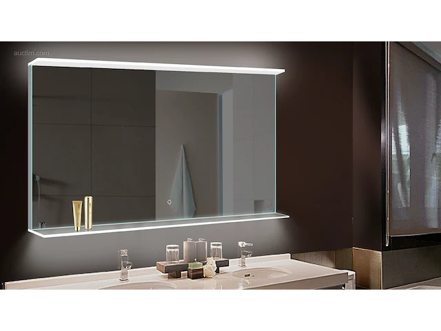 1x led spiegel - 100cm - verwarming - touchknop - afbeelding 1 van  1