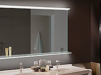 1x led spiegel - 100cm - verwarming - touchknop