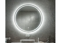 1x led spiegel - 60cm - verwarming - touchknop