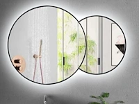 1x led spiegel - 80+60cm - verwarming -...