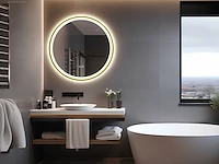 1x led spiegel 70cm - rond - verwarming -...