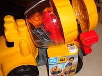 1x mega bloks cement mixer cat - afbeelding 2 van  3