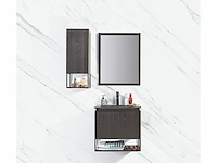 1x meubel - 60cm - hangkast - spiegel - mat...