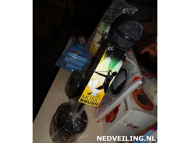 1x music brush toiletborstel - afbeelding 2 van  3
