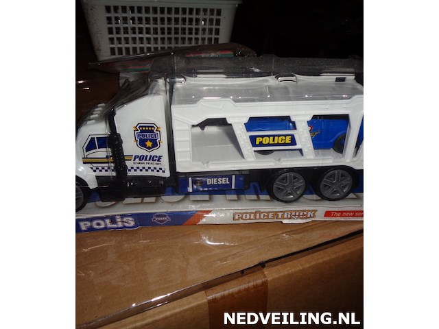 1x politietruck met auto - afbeelding 2 van  3