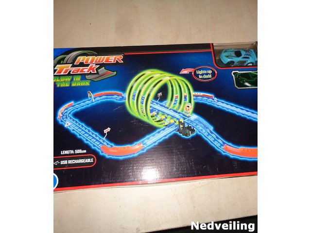 1x racebaan glow in the dark - afbeelding 3 van  3