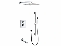 1x regendouche - inbouw - mengkraan - chroom -...