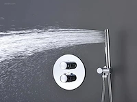 1x regendouche - inbouw - thermostaat - chroom... - afbeelding 3 van  7