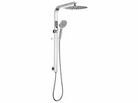 1x regendouche - opbouw - mengkraan - chroom -...